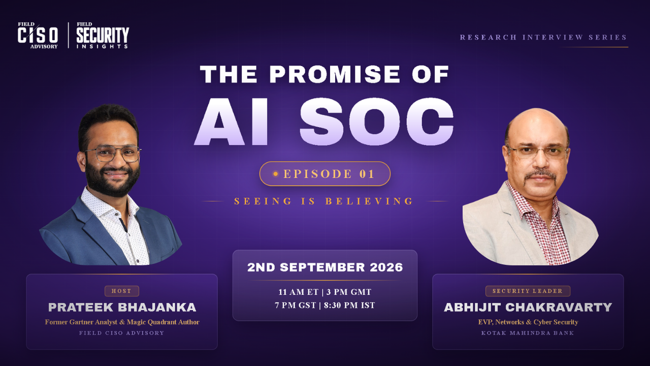 The Promise of AI SOC: Security Leader